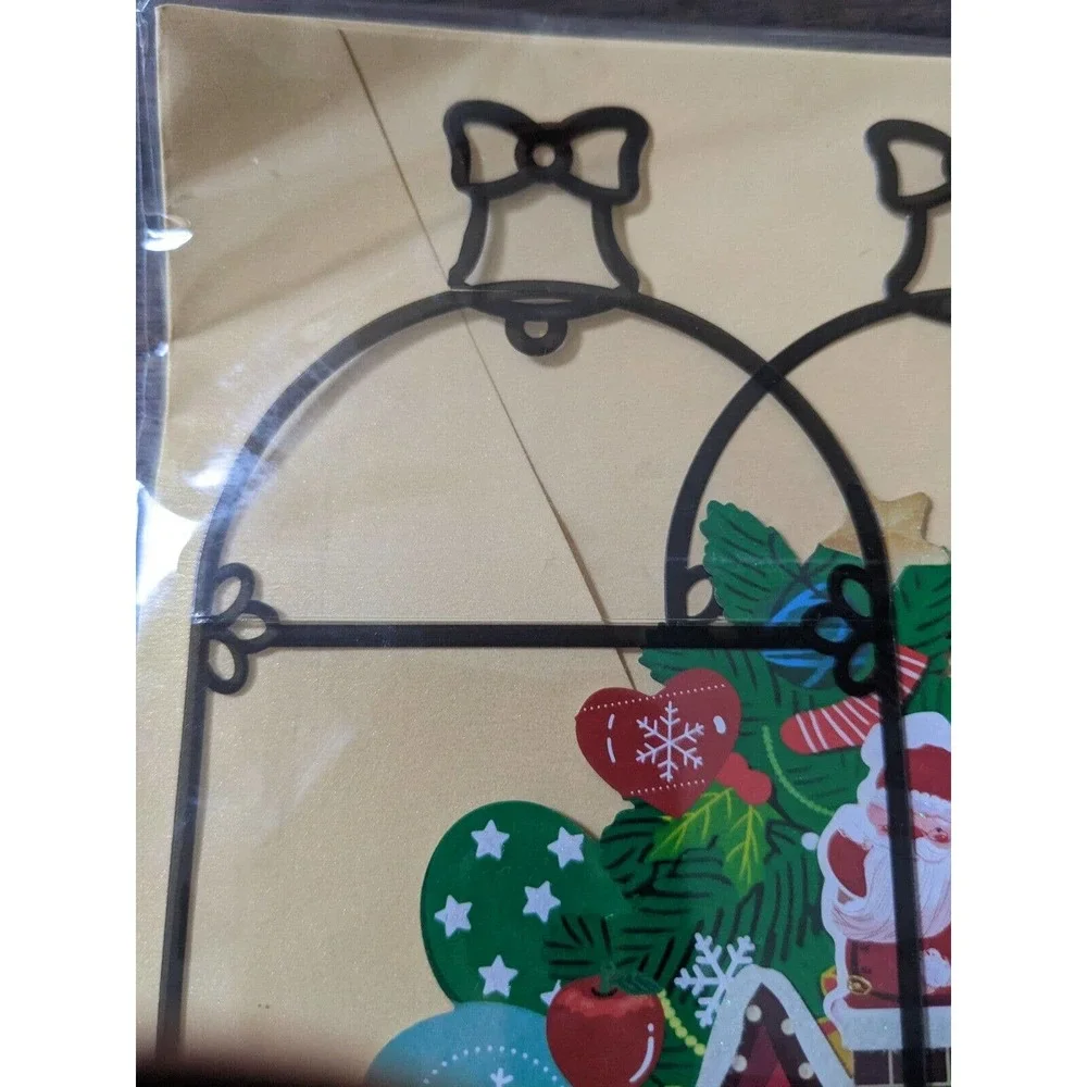 3/$20 Pop up 3D Christmas Greeting Card Santa Claus on the roof New